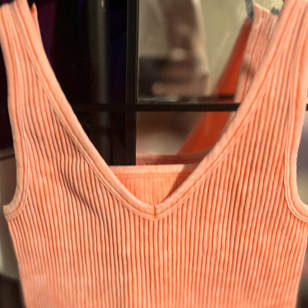 V-neck women’s tank.
